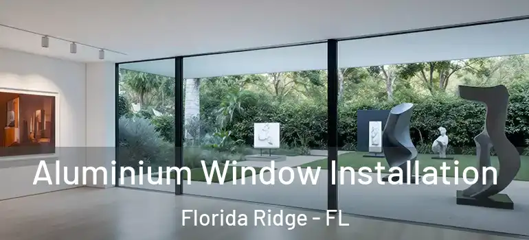  Aluminium Window Installation Florida Ridge - FL
