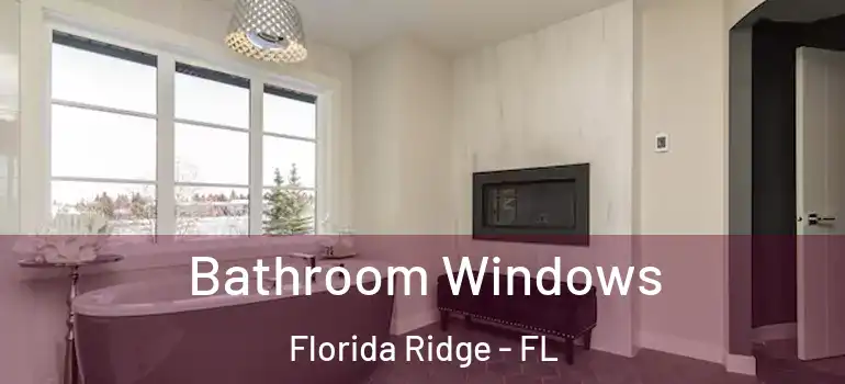  Bathroom Windows Florida Ridge - FL