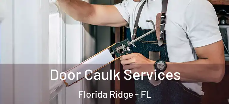  Door Caulk Services Florida Ridge - FL