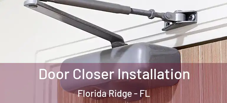  Door Closer Installation Florida Ridge - FL