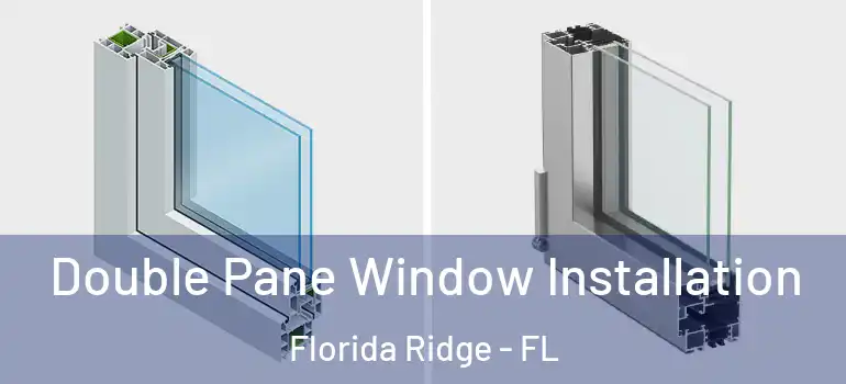  Double Pane Window Installation Florida Ridge - FL