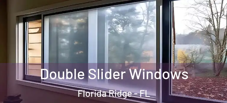  Double Slider Windows Florida Ridge - FL