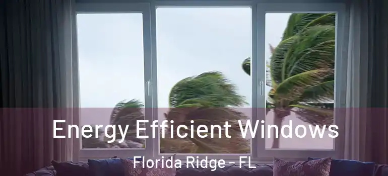  Energy Efficient Windows Florida Ridge - FL