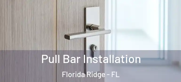  Pull Bar Installation Florida Ridge - FL
