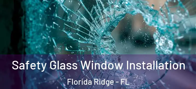  Safety Glass Window Installation Florida Ridge - FL