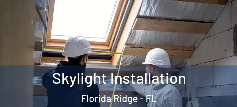  Skylight Installation Florida Ridge - FL