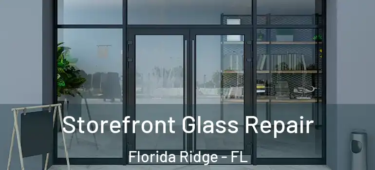  Storefront Glass Repair Florida Ridge - FL